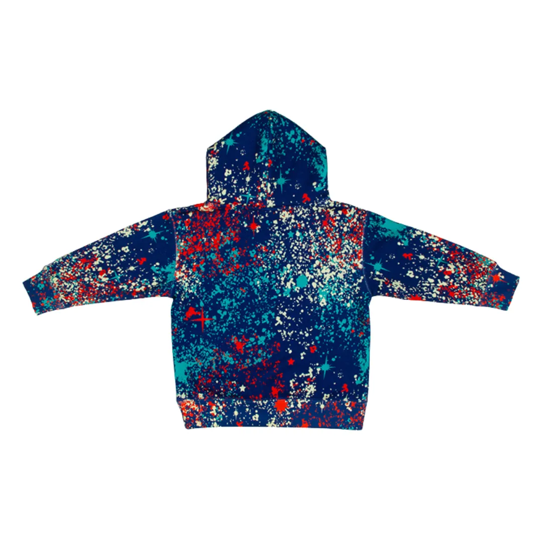 Kids Billionaire Boys Club Milky Way Hoodie (Monaco Blue)