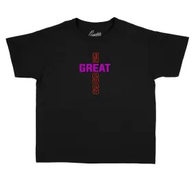 Kids - Black Gloss 7 Greatness Cross Shirt