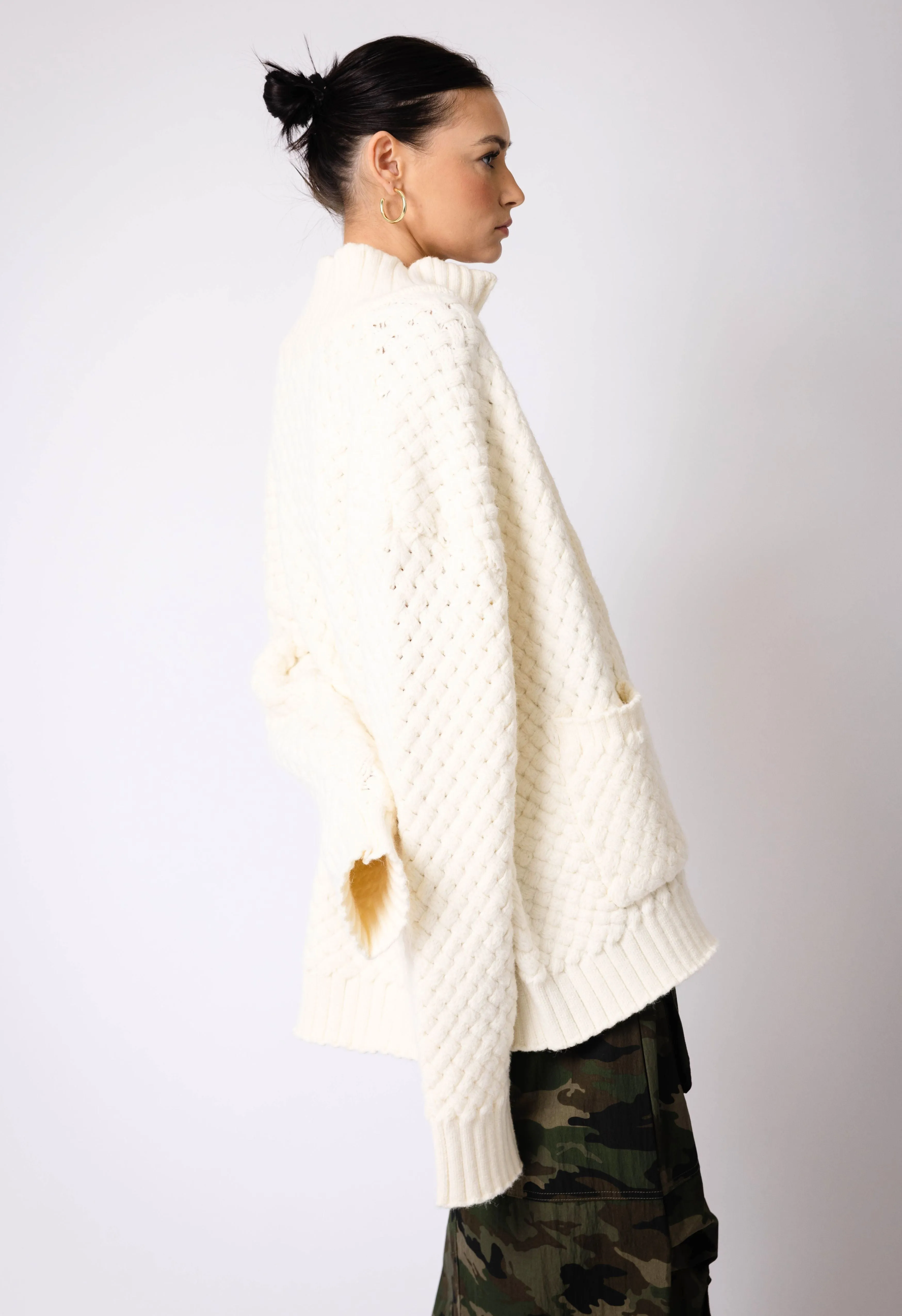 Knit Sweater Jacket