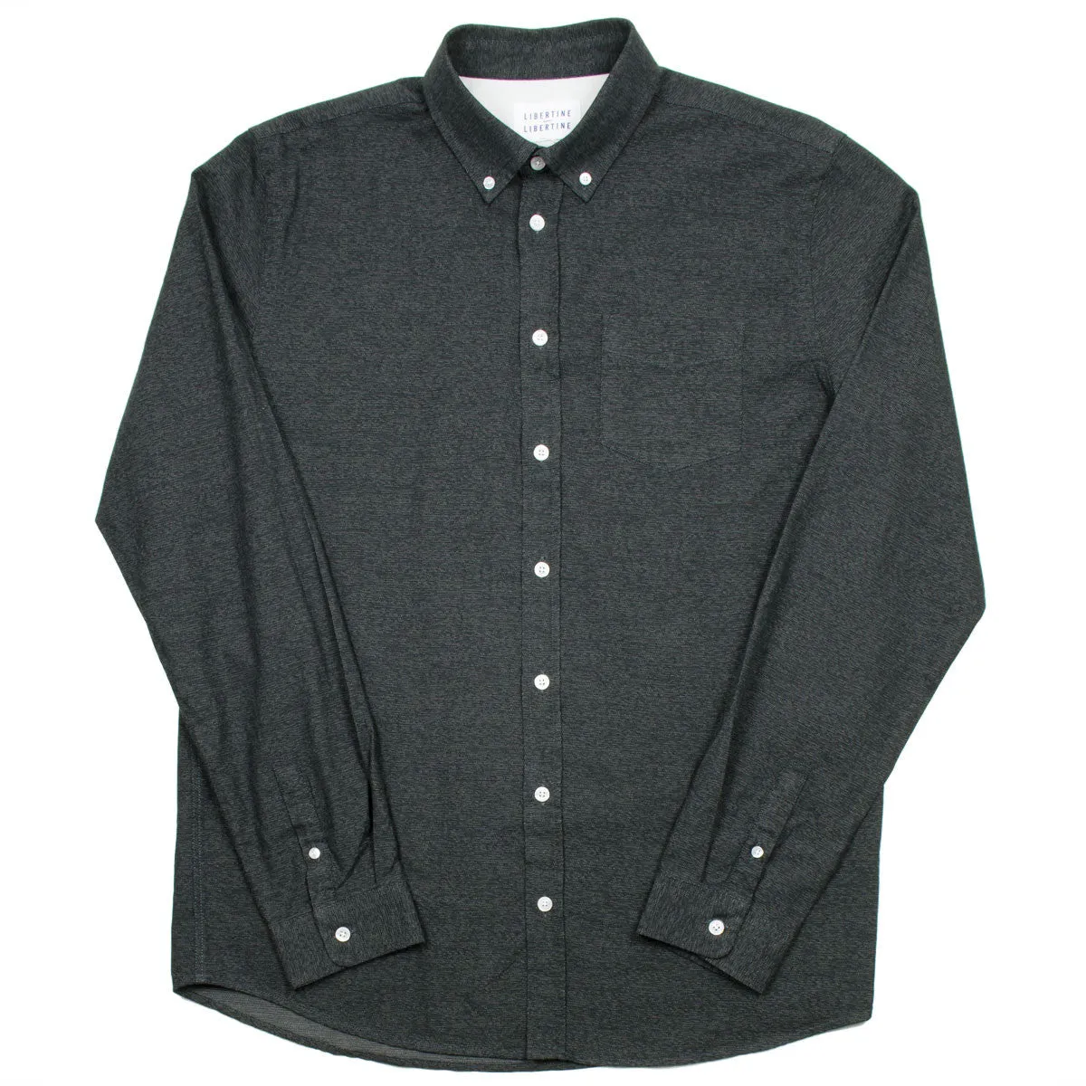 Libertine-Libertine - Hunter Shirt Bruce - Asphalt