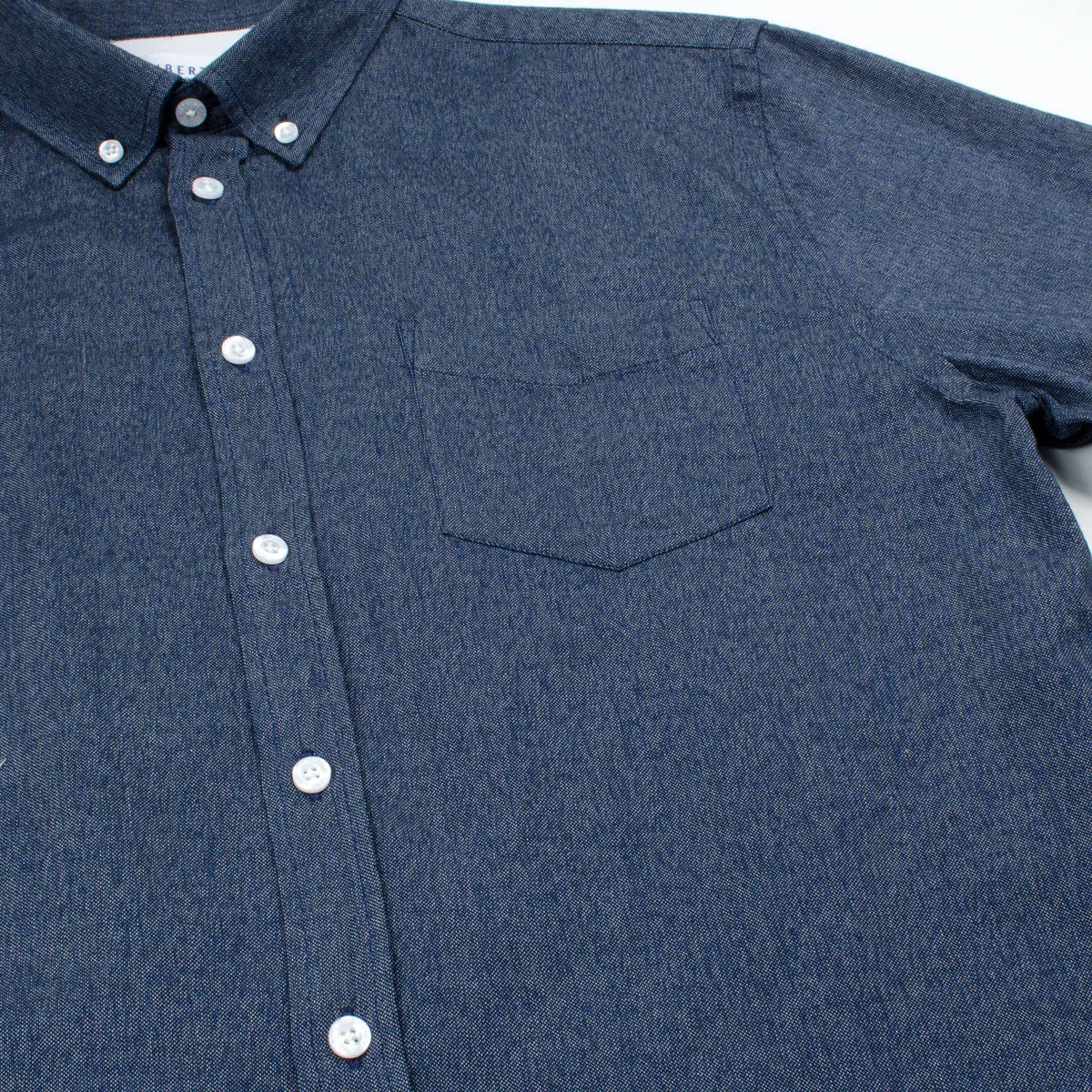 Libertine-Libertine - Hunter Shirt Leave - Dark Navy Melange