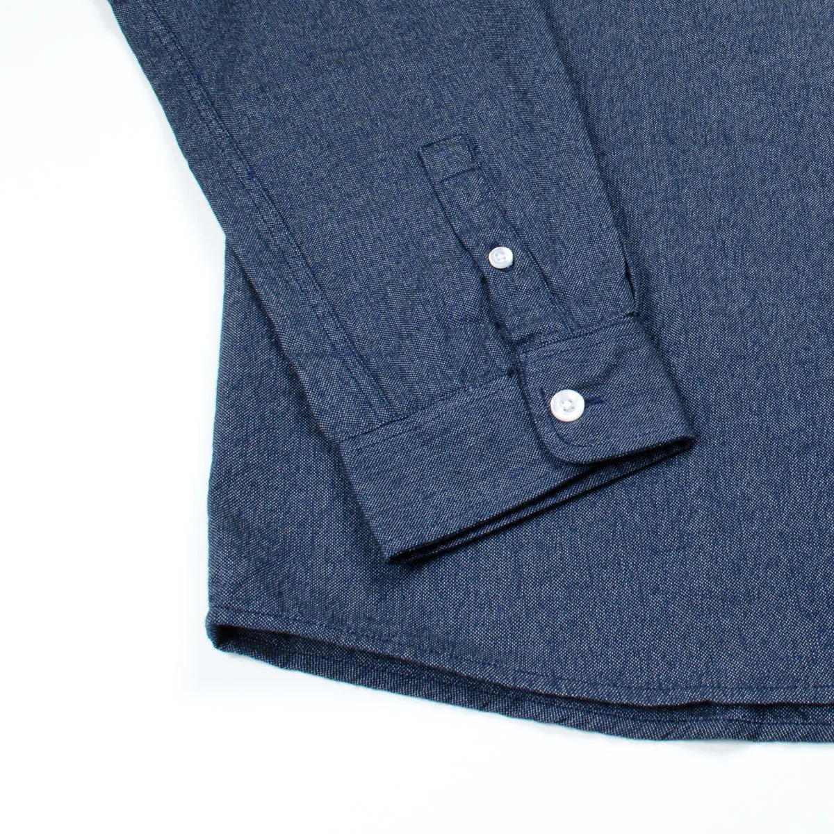 Libertine-Libertine - Hunter Shirt Leave - Dark Navy Melange