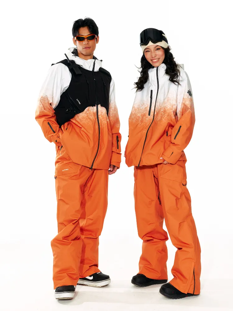 LITAN Alpine Teflon Orange Jacket - Unisex