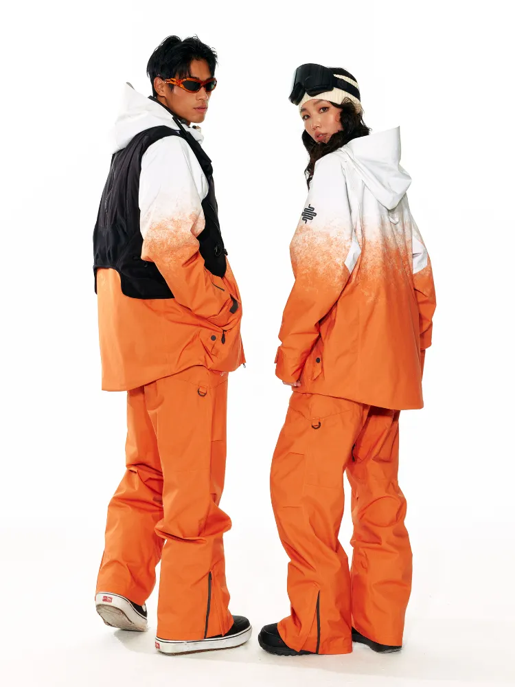 LITAN Alpine Teflon Orange Jacket - Unisex