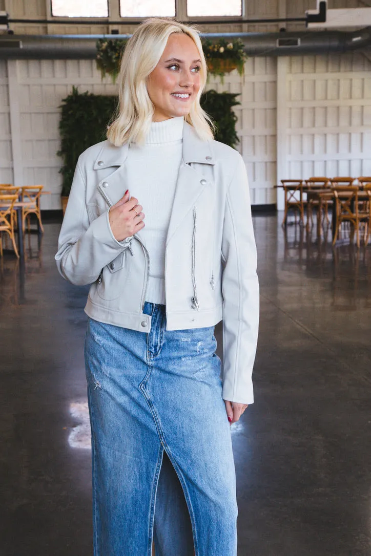 Lunch Date Moto Jacket | Blank NYC