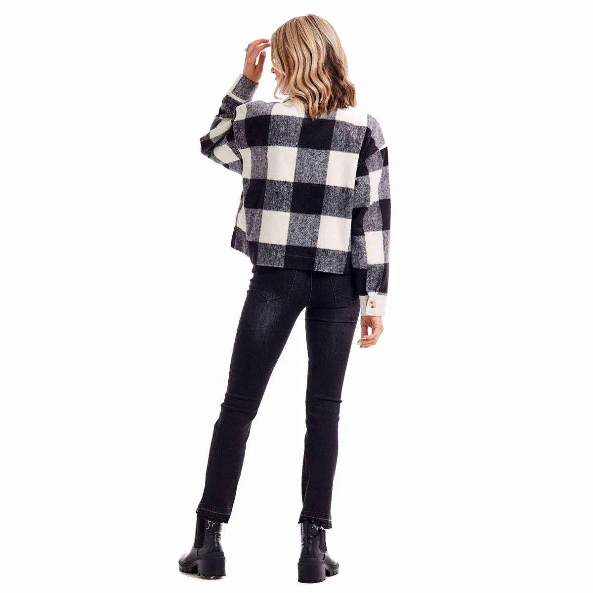 Maverick Plaid Jacket BK-L