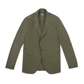 Monitaly - Dropped Lapel Blazer - Olive