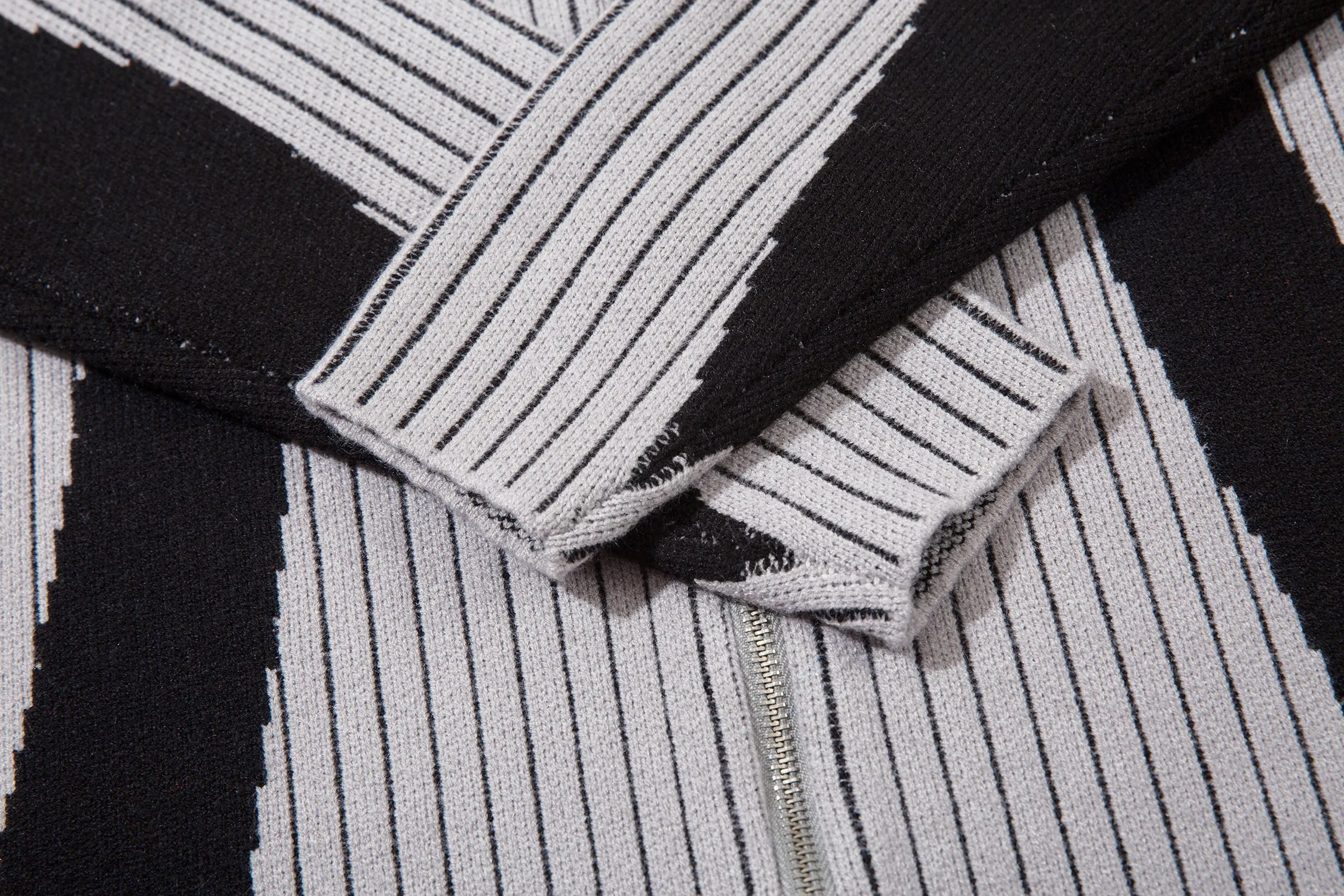 Mono Stripe | Urban Stripe Monochrome Jacket