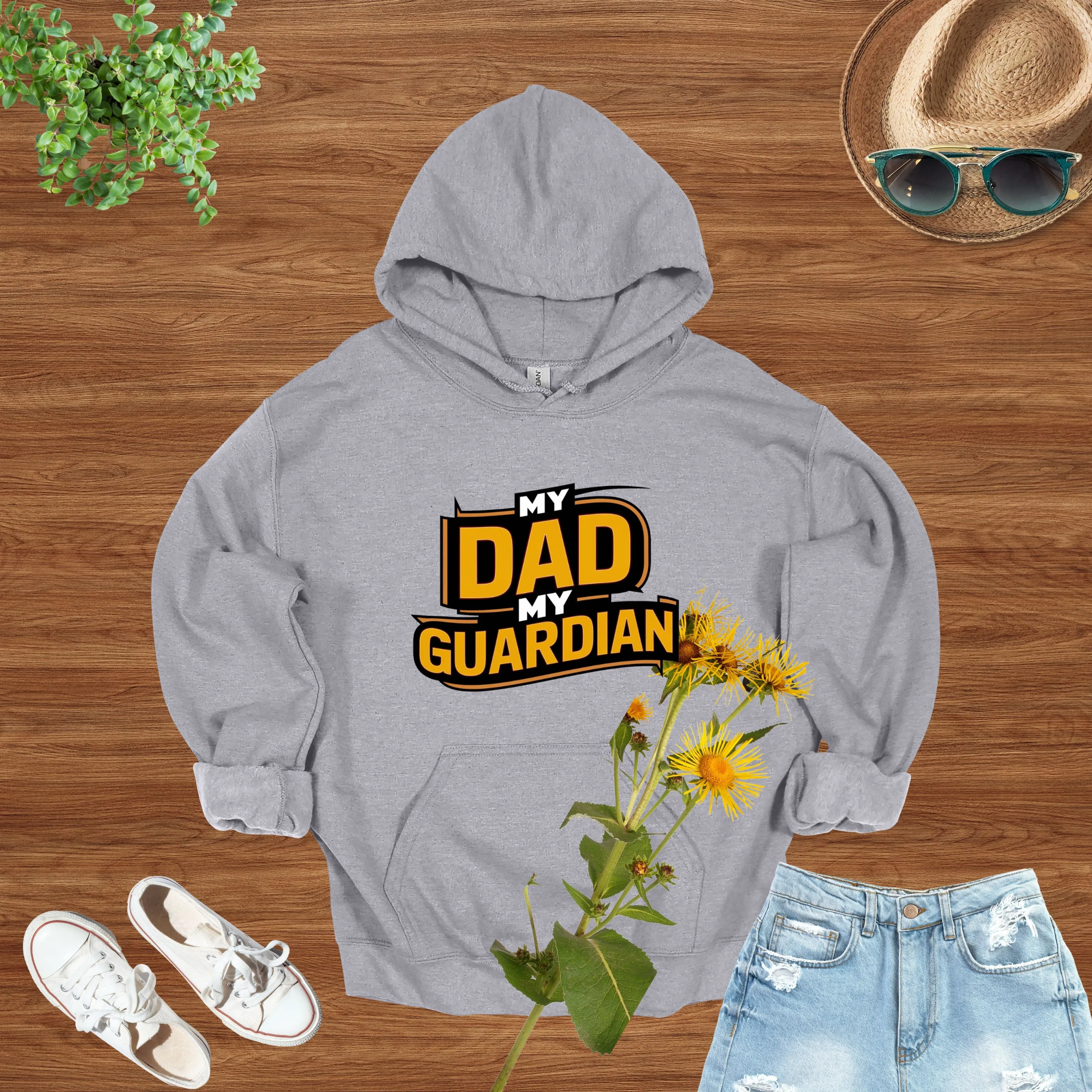 My Dad My Guardian Hoodie