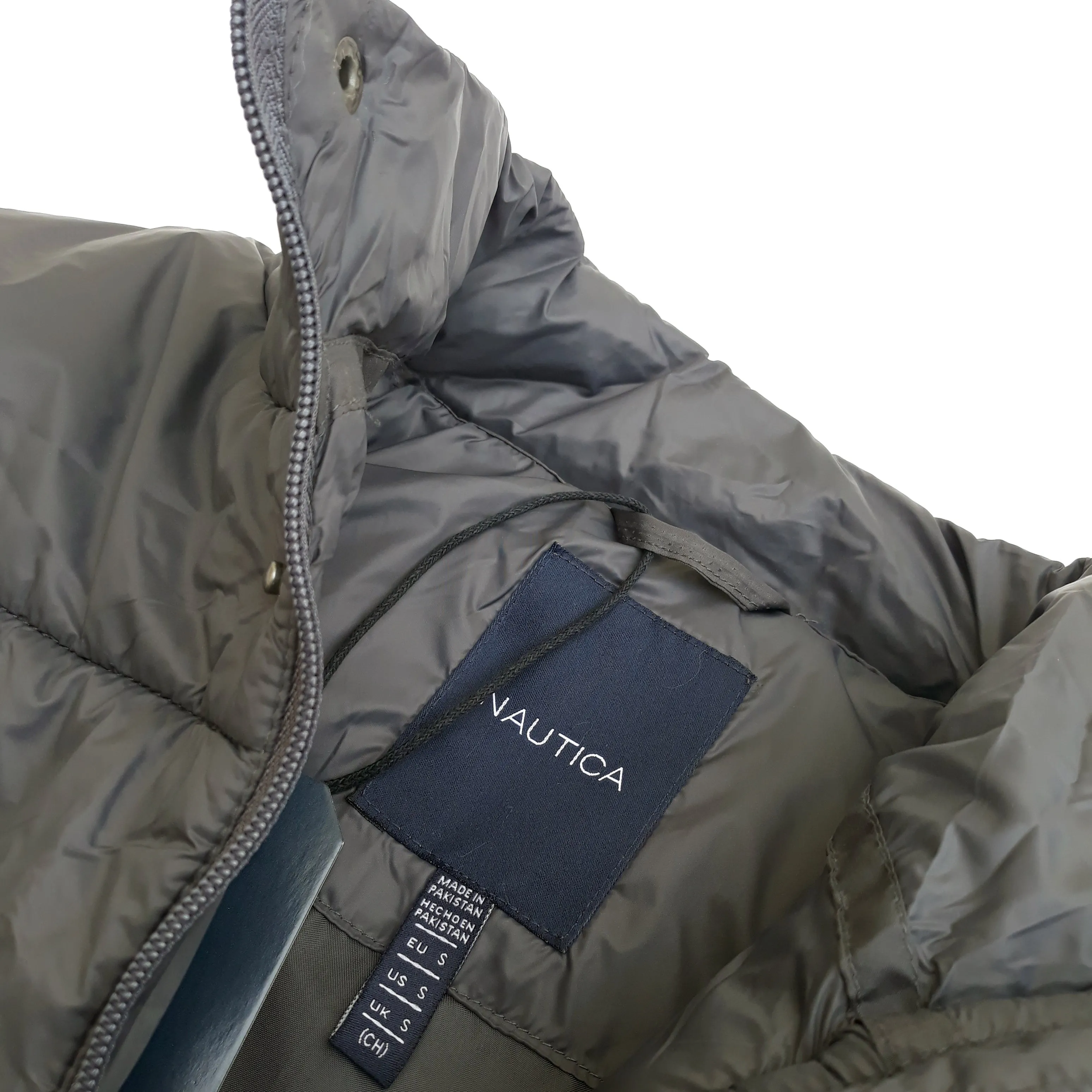 NA - Men 'Grey' Quilted Puffer Gilet NA629