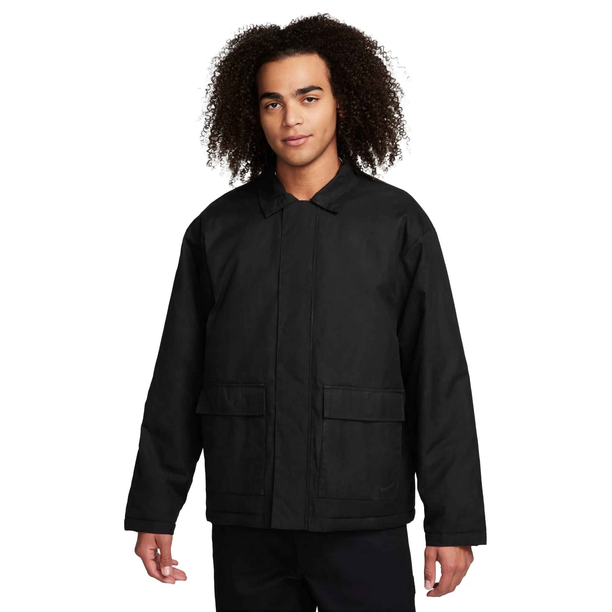 Nike Life Waxed Canvas Work Jacket Black FN3130-010