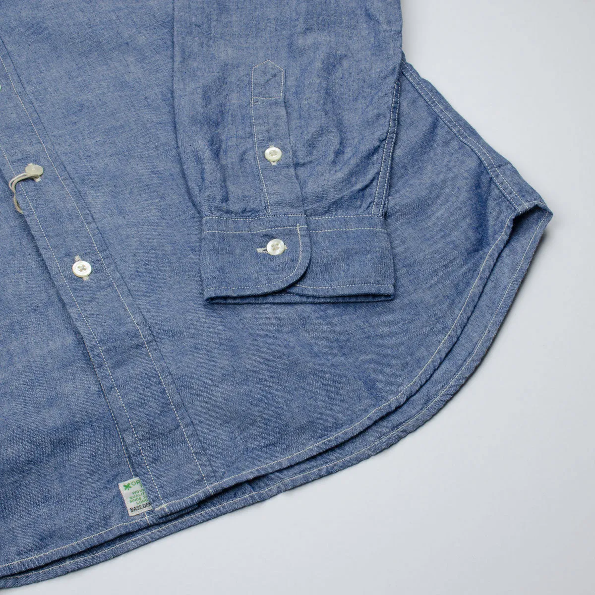 orSlow - Button-down Shirt - Chambray