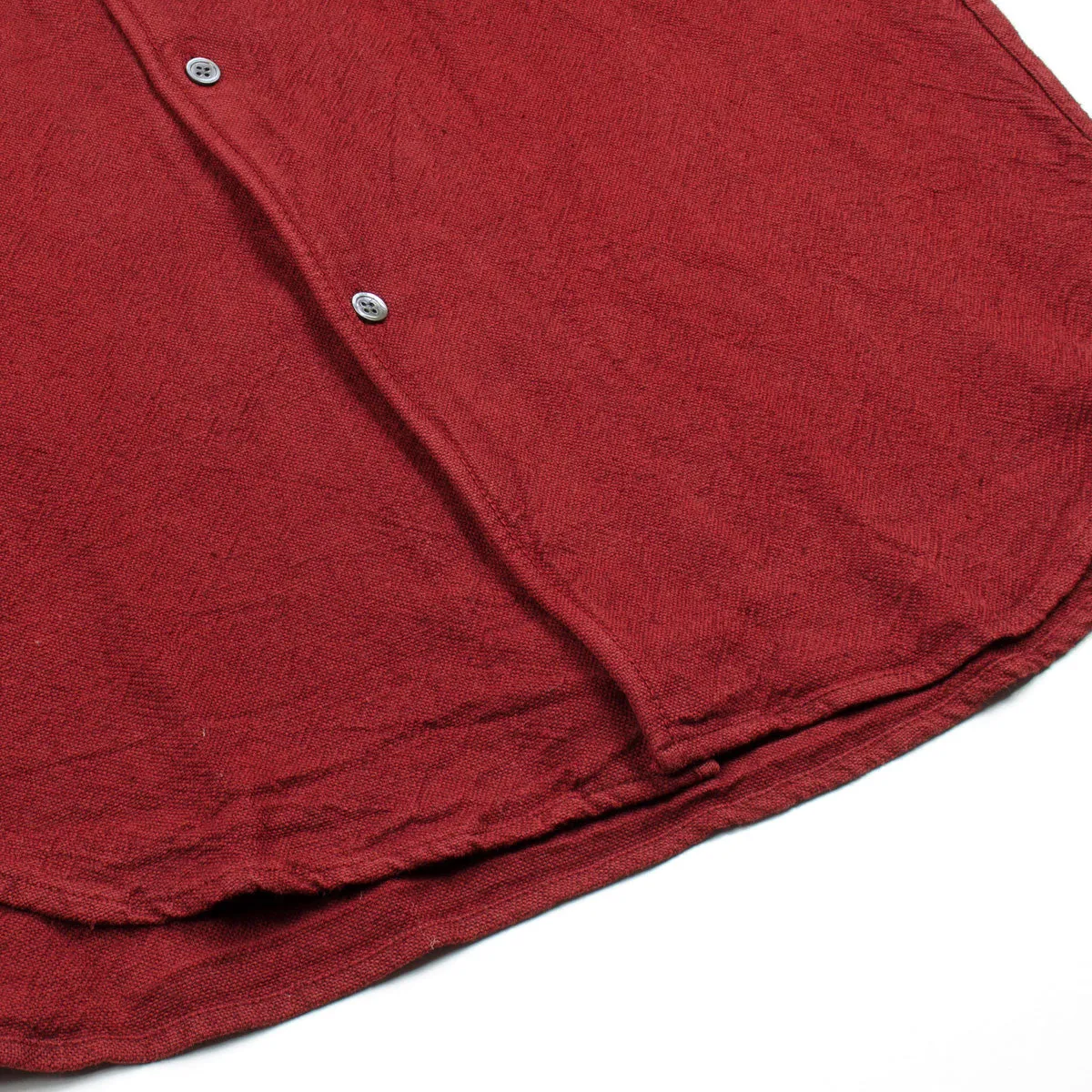 Our Legacy SPLASH - 1950's Shirt - Burgundy H.A. Oxford