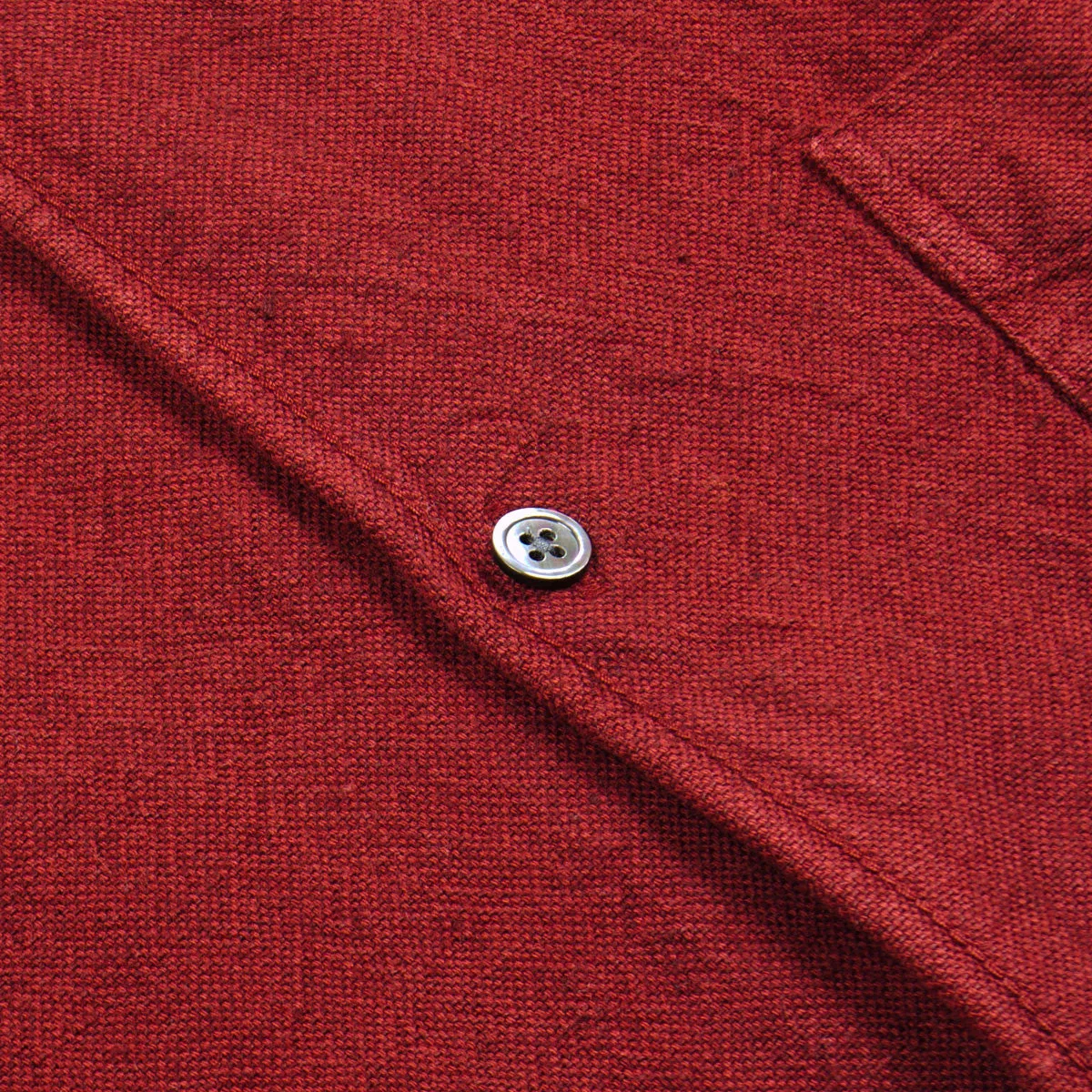 Our Legacy SPLASH - 1950's Shirt - Burgundy H.A. Oxford