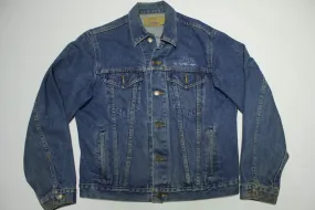 Plain Pockets JC Penneys Vintage 80's Denim Trucker Jean Jacket