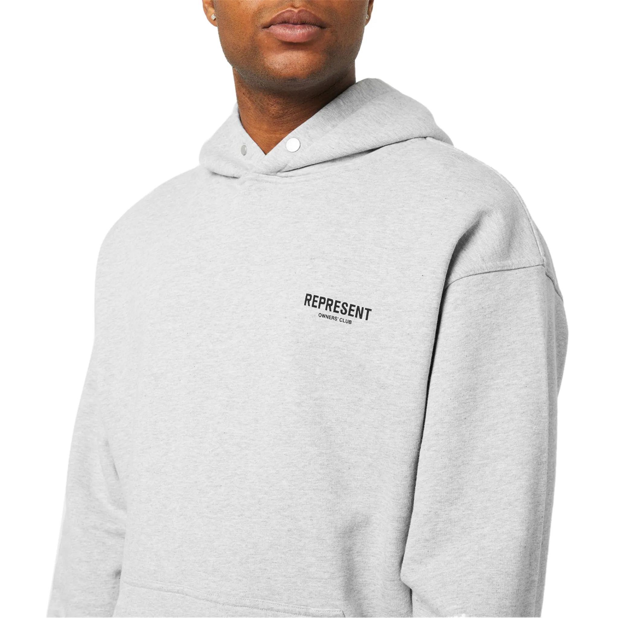 Represent Owners Club Ash Grey Hoodie