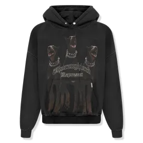 Represent Thoroughbred Vintage Black Hoodie