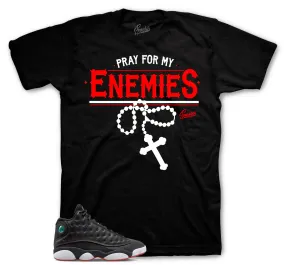 Retro 13 Playoff Shirt -  Enemies - Black