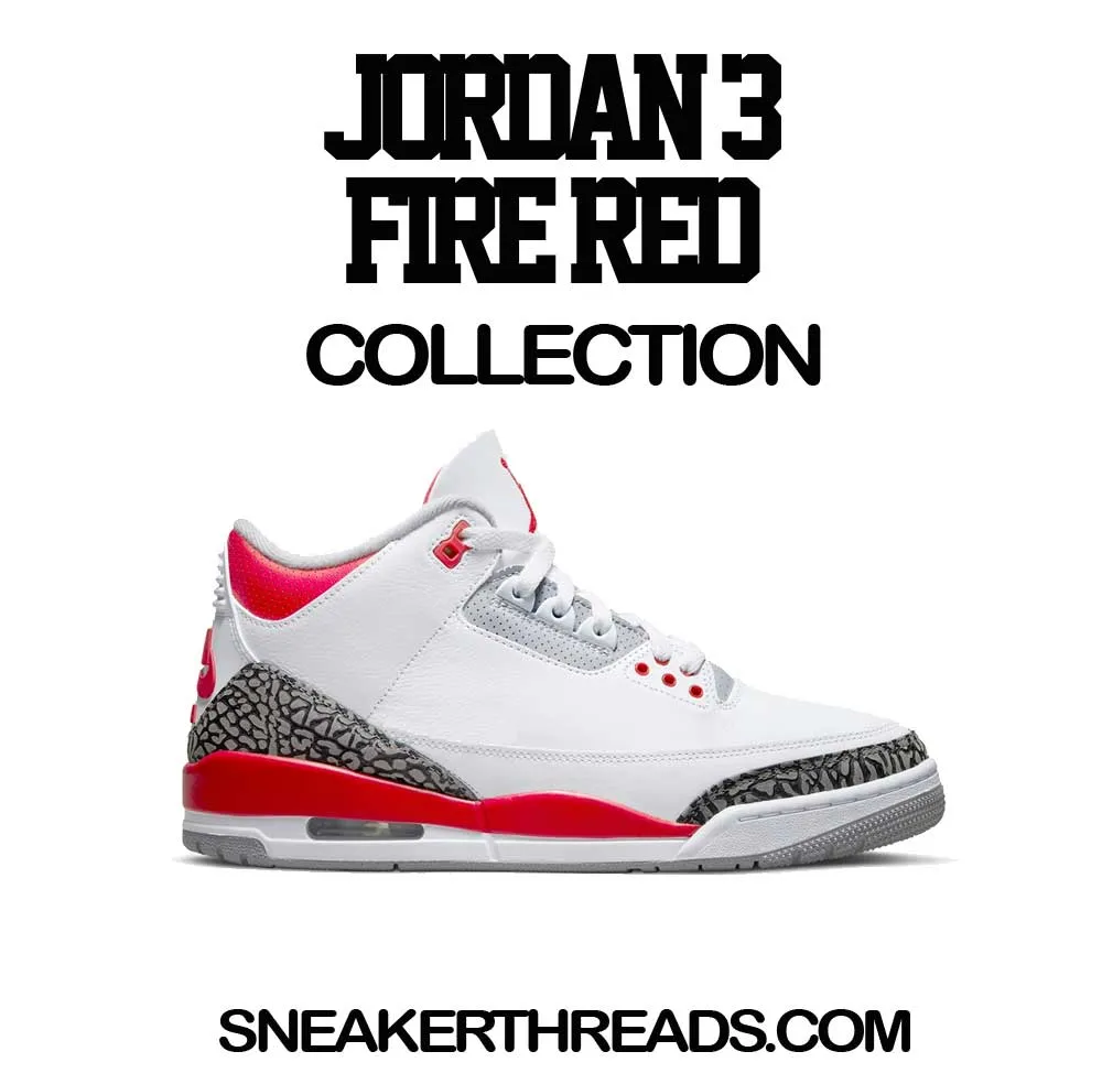 Retro 3 Fire Red Jacket - Dunk - Black