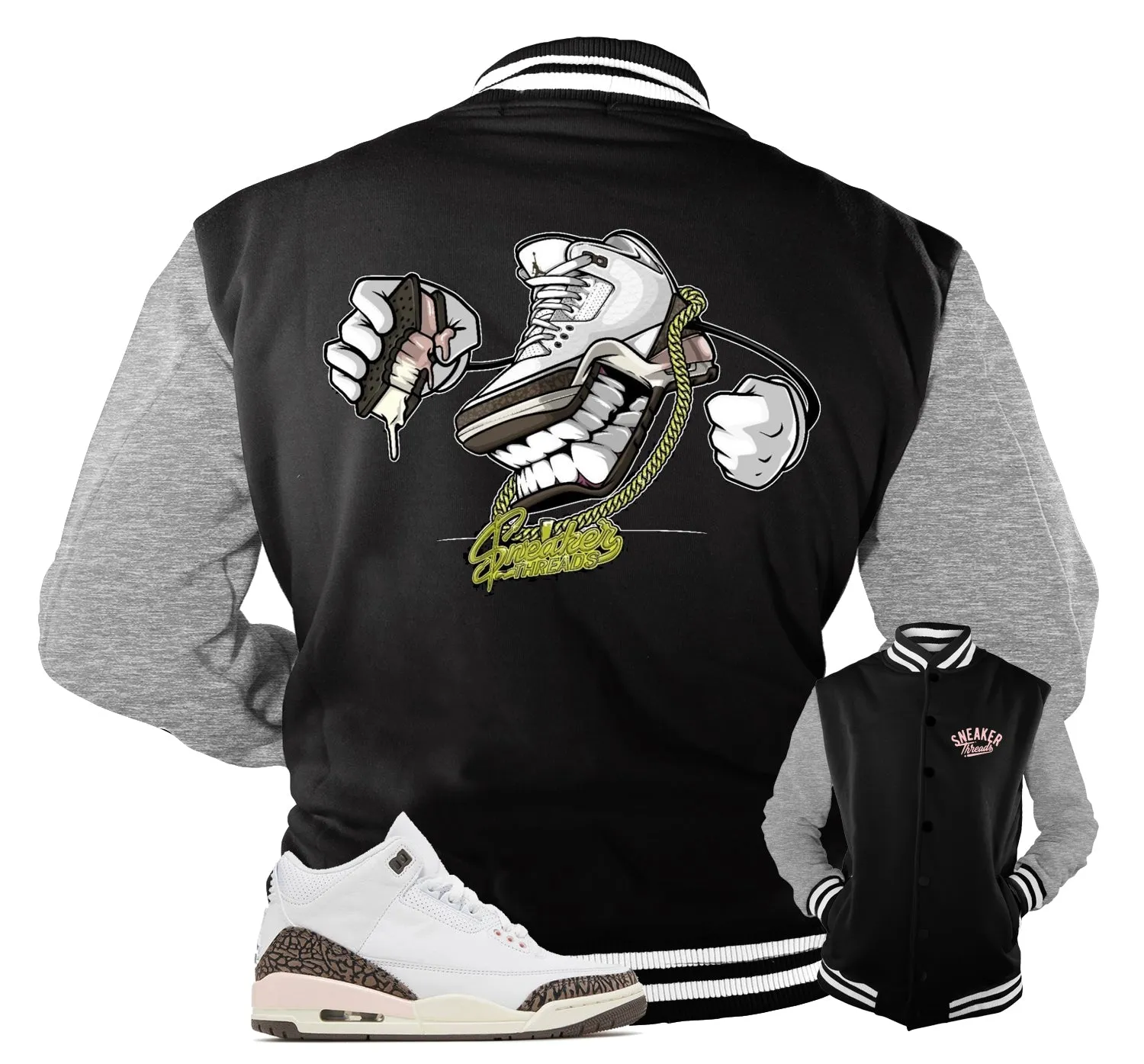 Retro 3 Neapolitan Fly Kicks Jacket