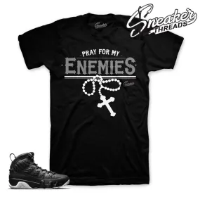 Retro 9 Baseball Glove Enemies Shirt