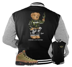 Retro 9 Beef And Broccoli  Jacket - Cheers Bear - Black