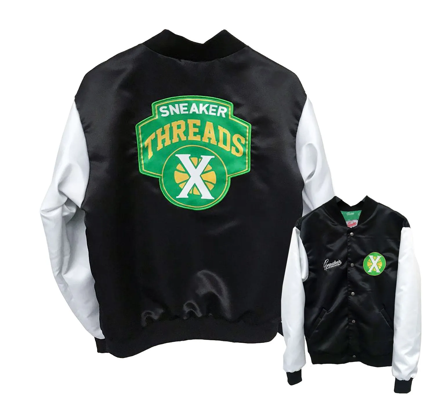 Retro Oregon ST Team Satin Bomber Jacket