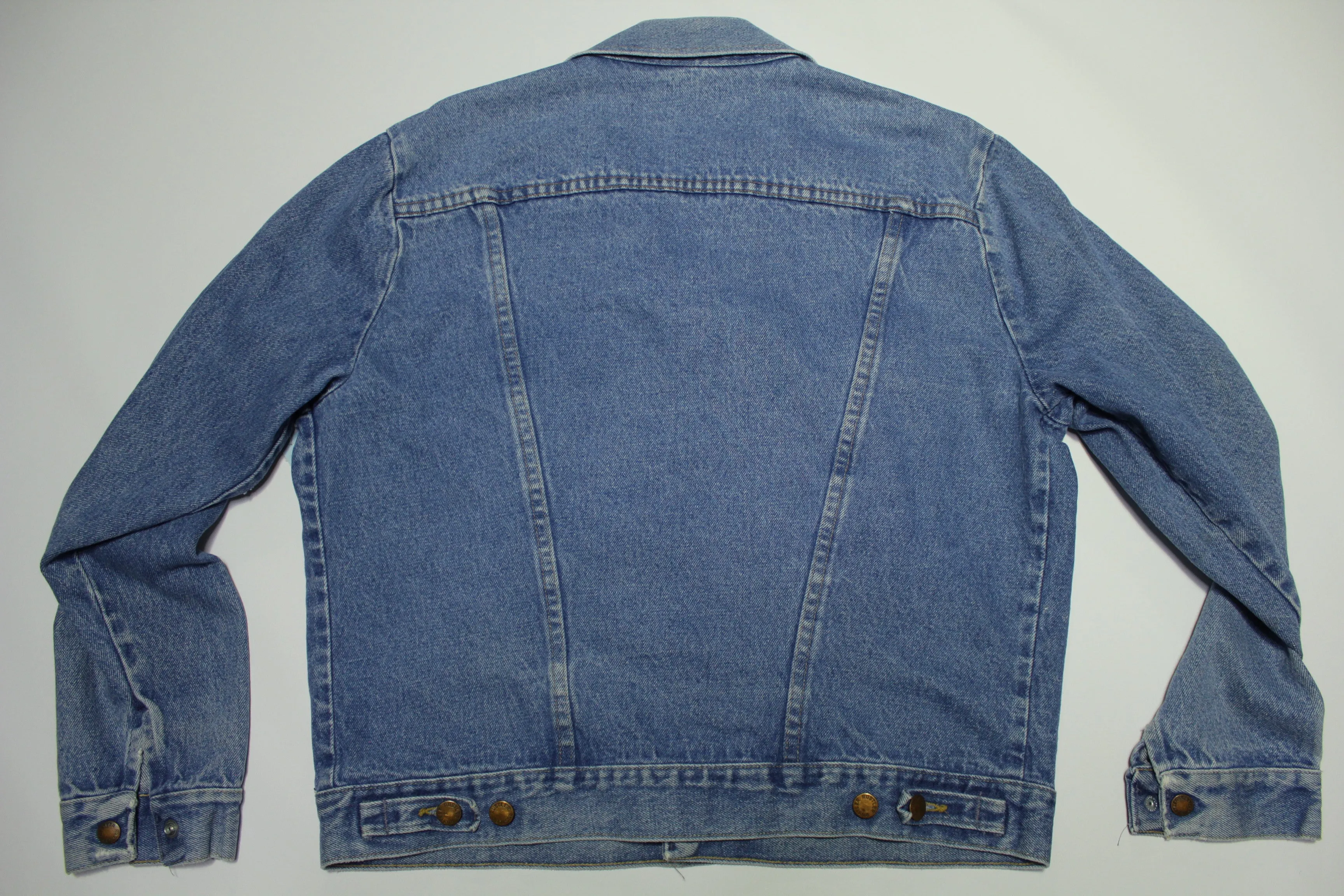 Rustler Vintage Denim 80's Made in USA Trucker Jean Jacket