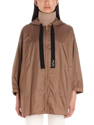 'S Max Mara Hooded Zip-Up Jacket