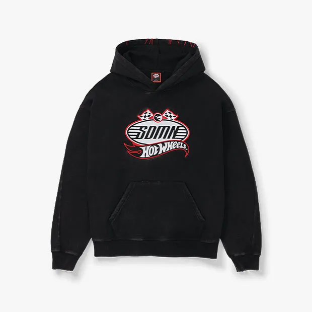 SDMN x Hot Wheels Washed Hoodie