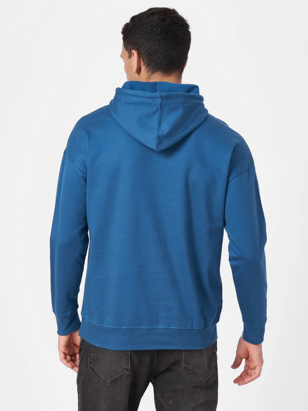 Solid Oversized Full Sleeve Hoodie