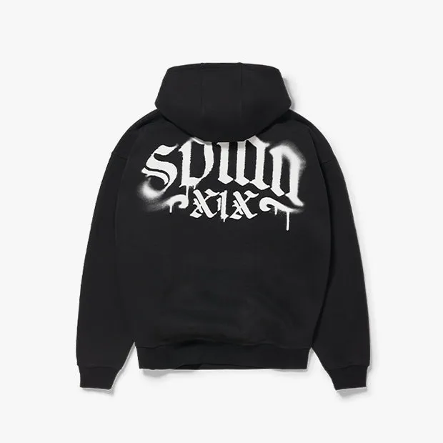 Stencil Hoodie [Black]