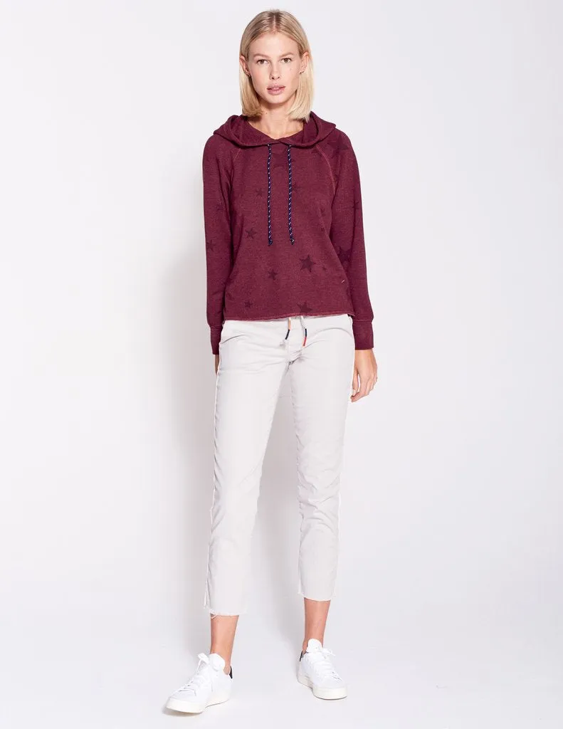 Sundry Stars Crop Hoodie Sweater