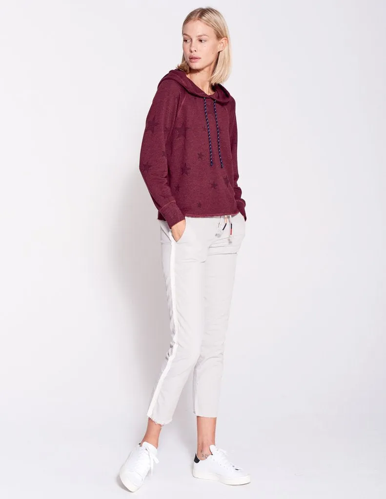 Sundry Stars Crop Hoodie Sweater