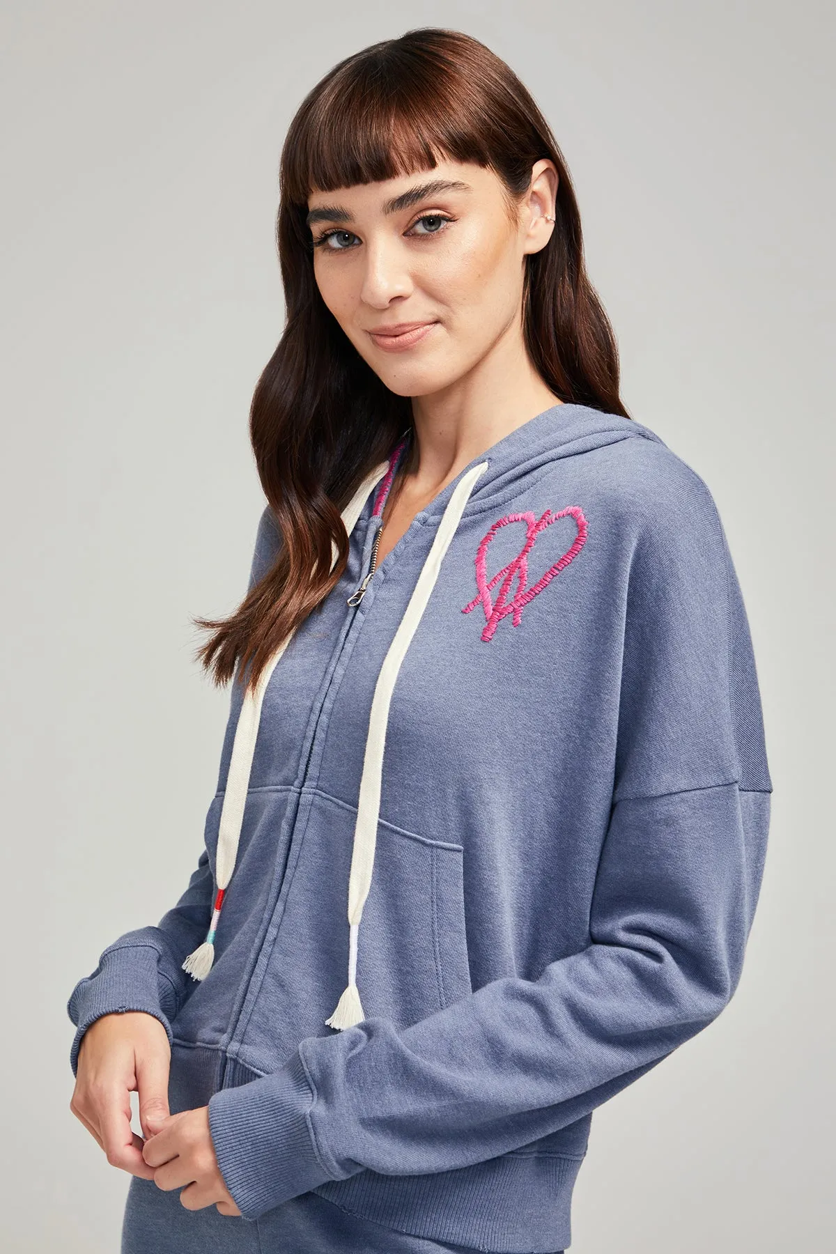 That Darned Kinley Hoodie | China Blue