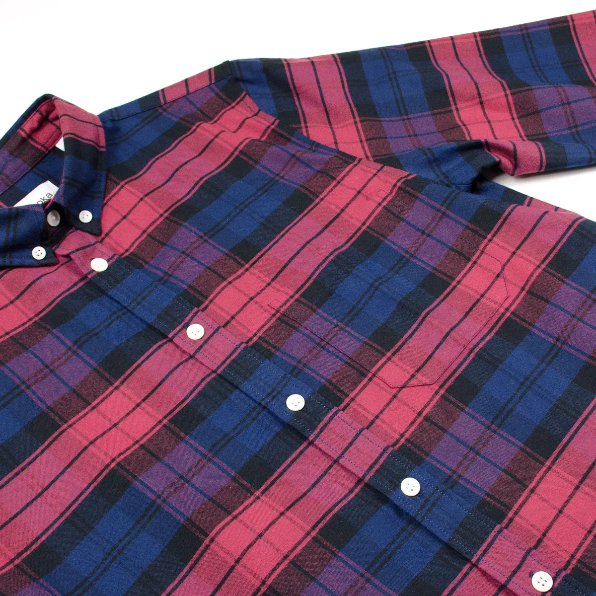 Toka Toka - Peter Check Shirt - Bucheron (Red / Navy)