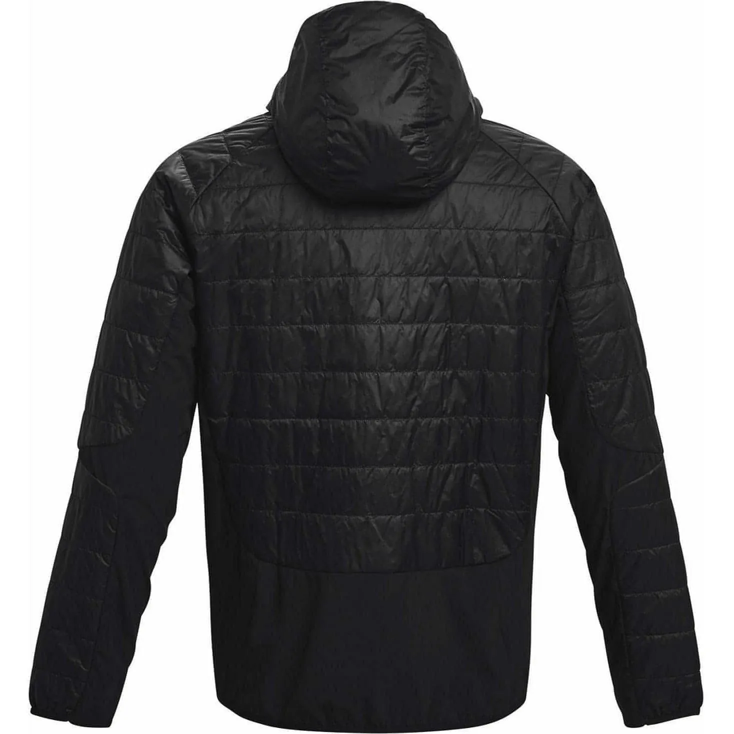 Mens Under Armour Storm ColdGear Reactor Hybrid Jacket - Black Active Wear for Ultimate Warmth and Comfort