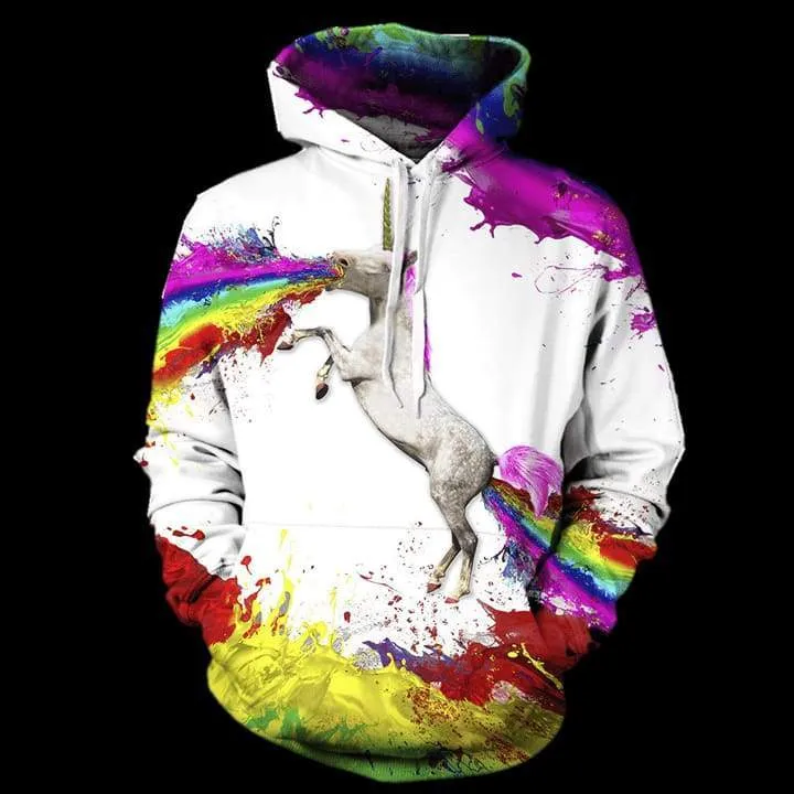 Unicorn - Overprint Hoodie