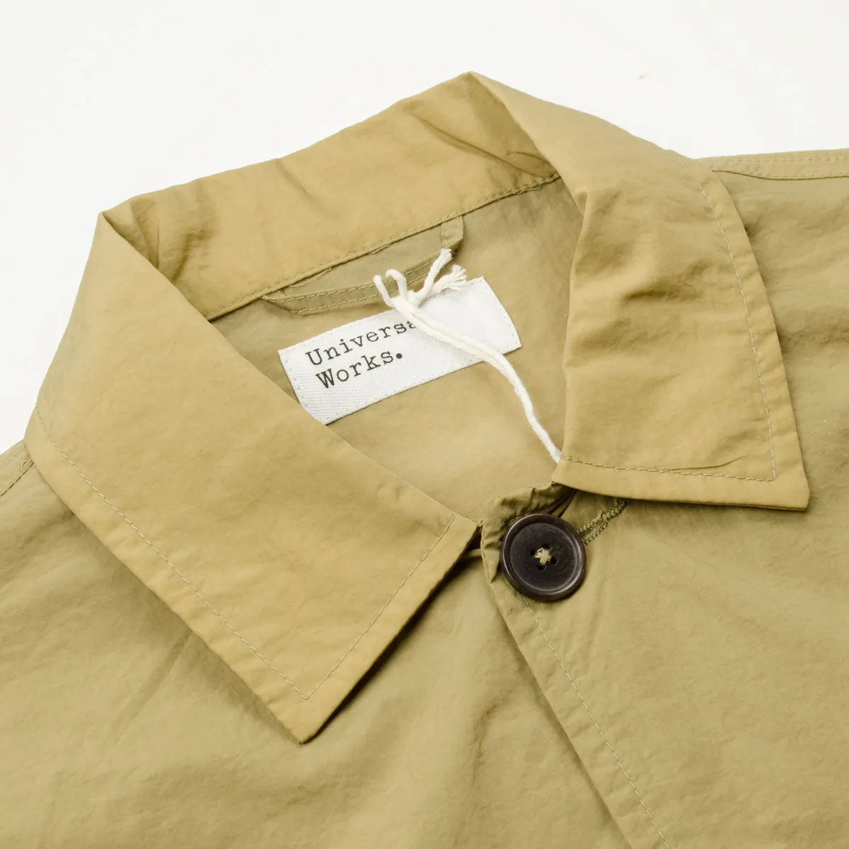 Universal Works - Bakers Chore Jacket Recycled Nylon Tech - Sand