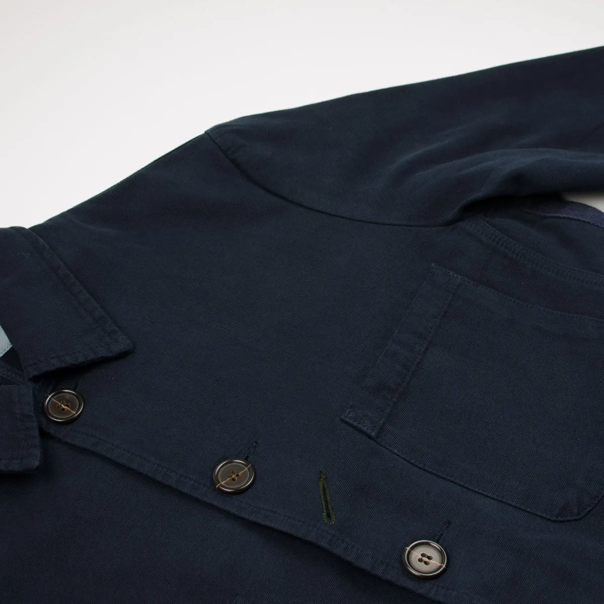 Universal Works - Bakers Jacket Canvas - Navy