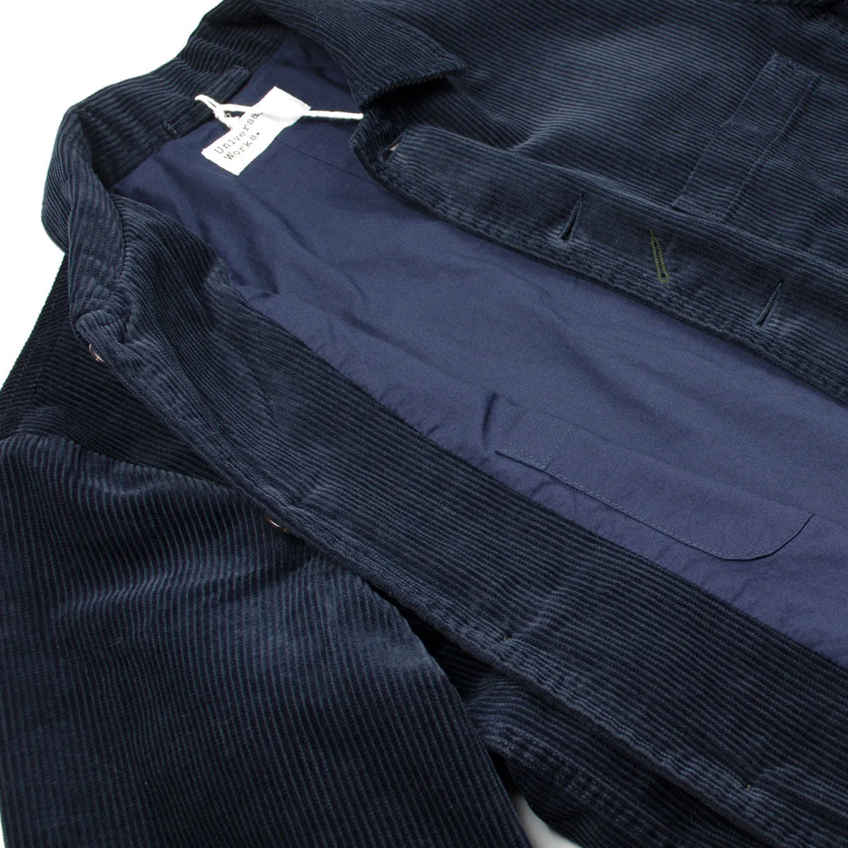 Universal Works - Bakers Jacket Cord - Navy