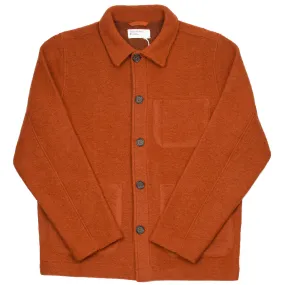 Universal Works - Field Jacket Wool Fleece - Orange