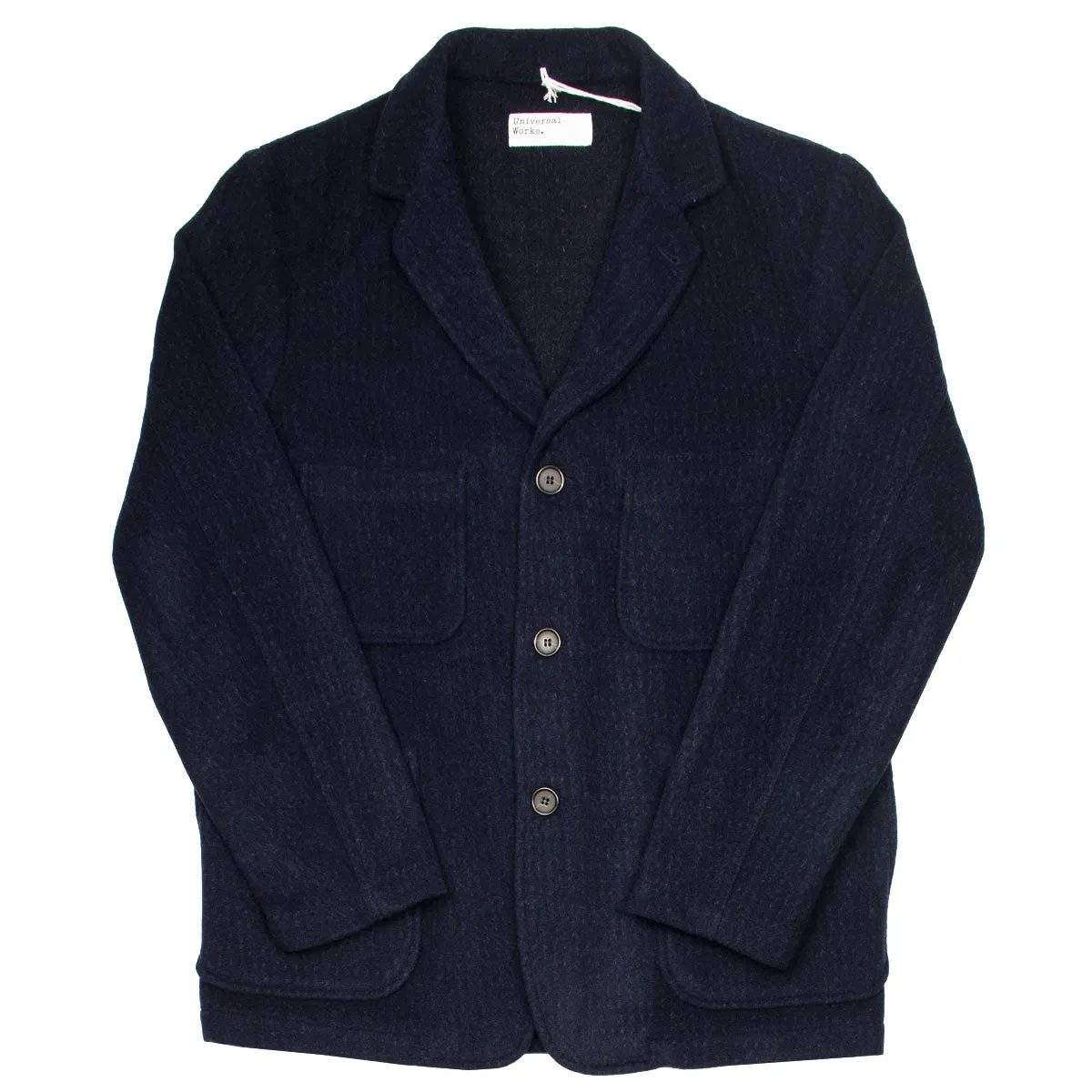 Universal Works - Five Pocket Jacket Bristol Wool Mix - Navy Marl