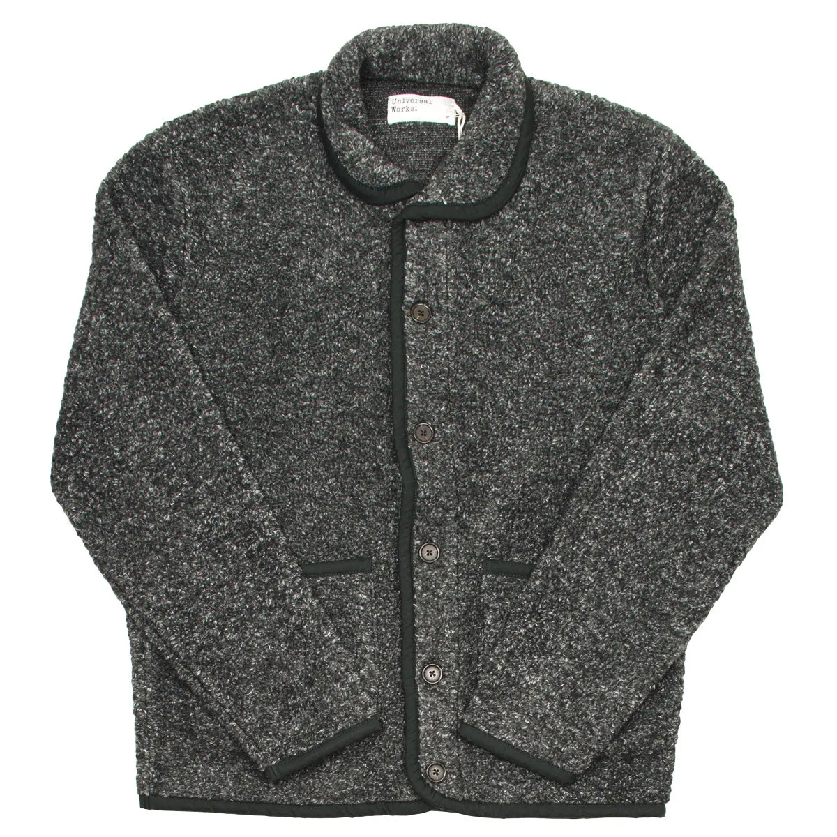 Universal Works - Lancaster Jacket Shakespeare Fleece - Charcoal