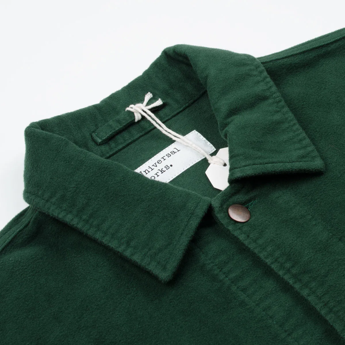 Universal Works - NW Jacket Moleskin - Forest Green