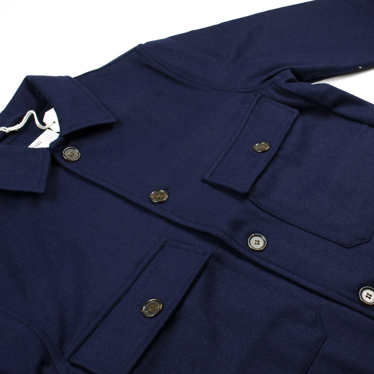 Universal Works - Strummer Jacket Melton - Navy