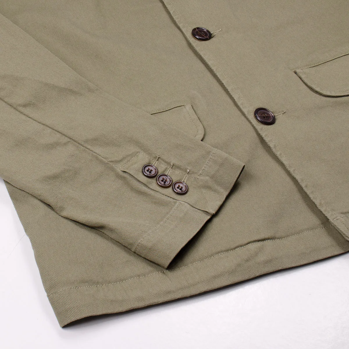 Universal Works - Warmus Jacket Cavalry Twill - Olive