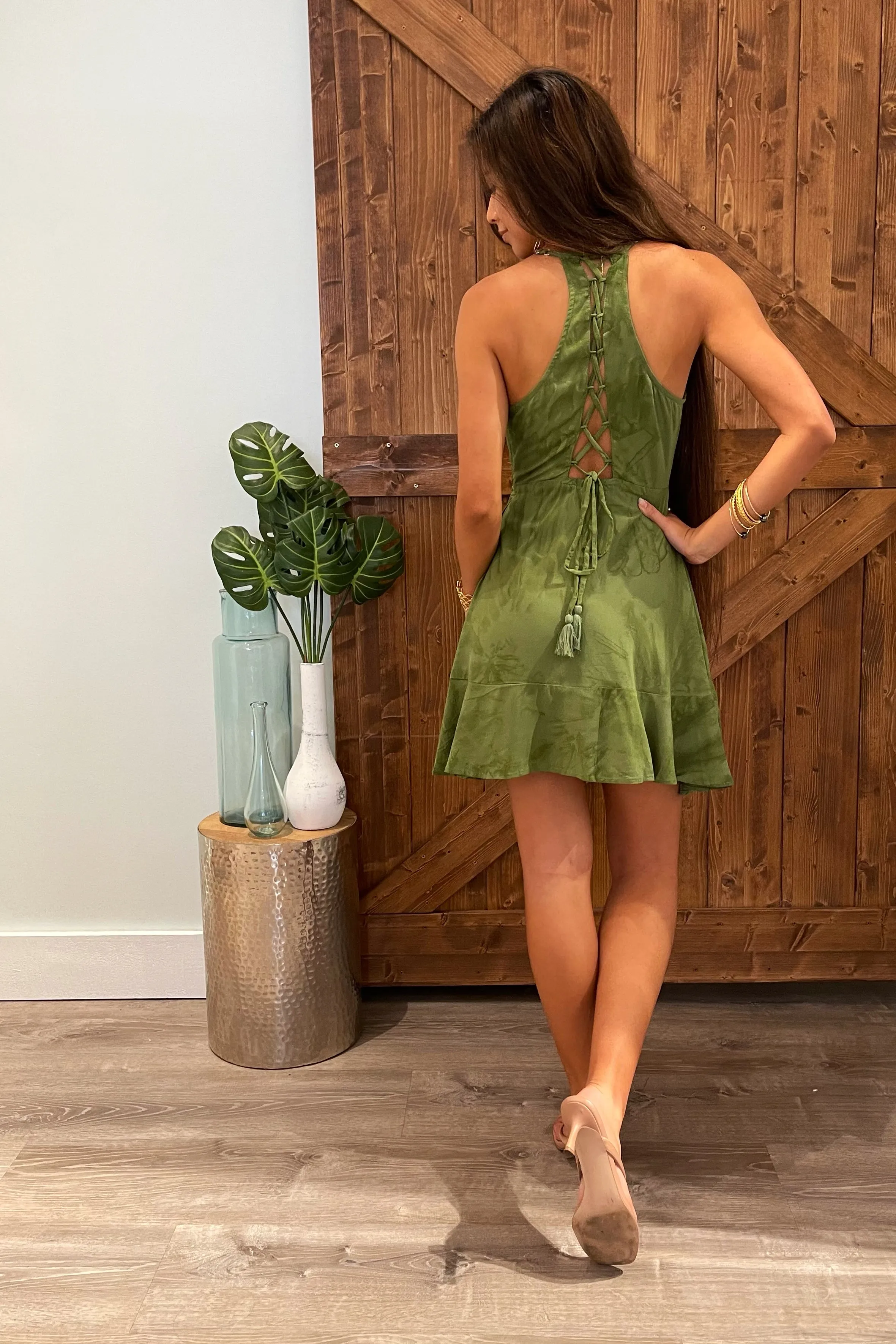 Viareggio Dress / Fern